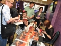 Pre-release book signing